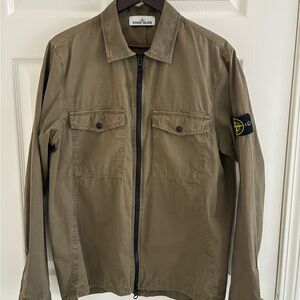 Stone Island Men's Olive Field Jacket